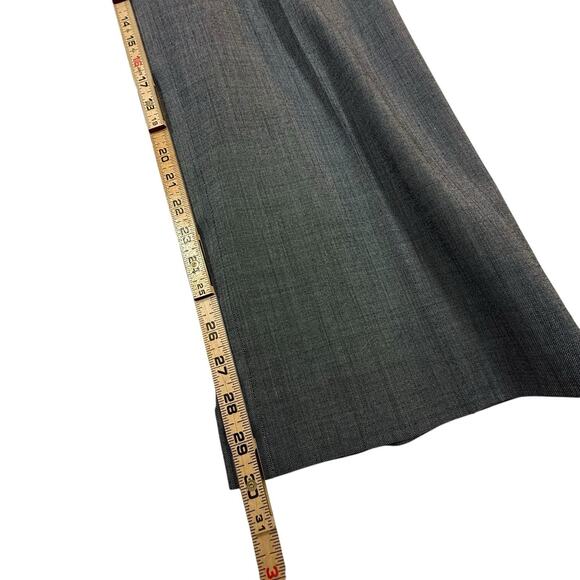 Balenciaga Pants Women’s Gray Dress Trousers Wide Leg Made in Italy Size 38/8 - Picture 4 of 11